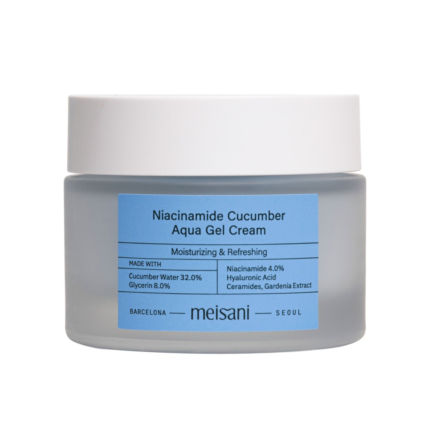 Hidratante con antioxidantes NIA-CUCUMBER AQUA